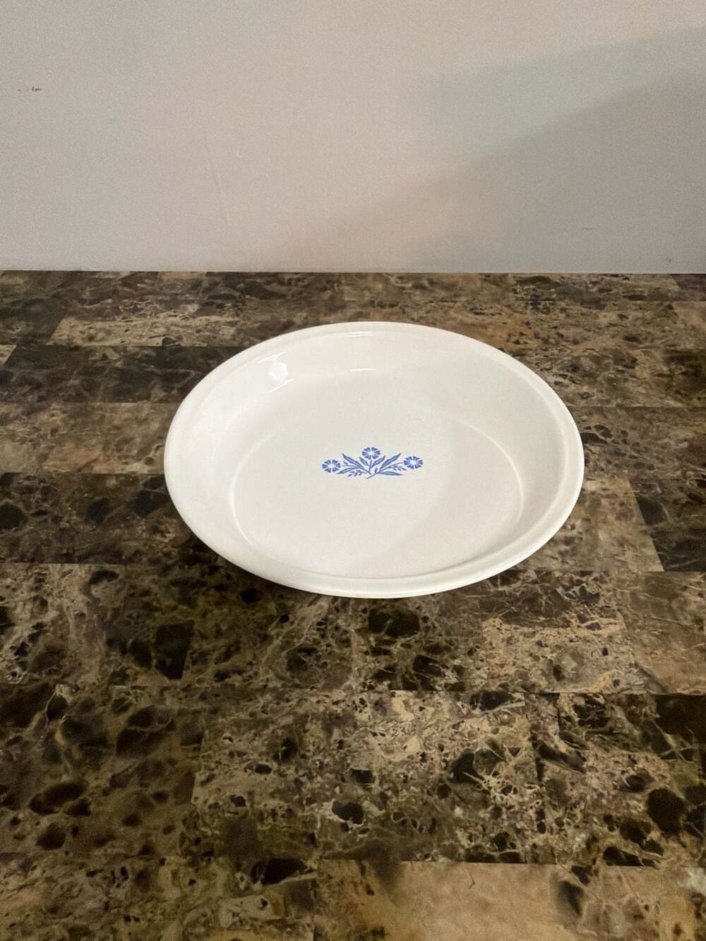 CorningWare Blue Cornflower 9 Inch Pie Plate P-309